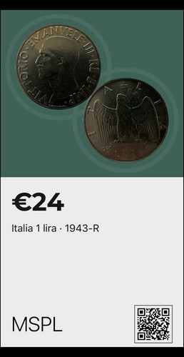 Italia lira vittorio - 1,