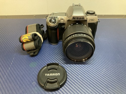 Nikon f80d silver 35mm film - nikon,