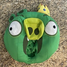 ROVIO ANGRY BIRDS APP MASCHERA RE MAIALE VESTITO FANTASIA COSTUME HALLOWEEN