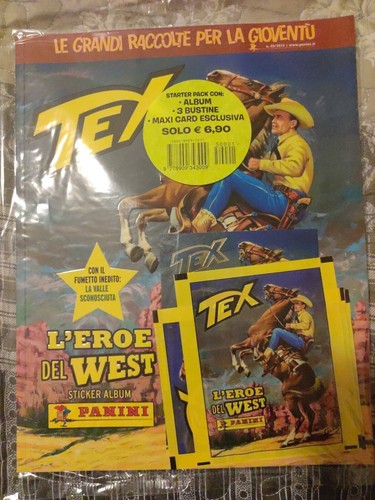 Panini tex eroe del west - tex,