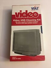 Kit Pulizia Video VHS Volt Master Sigillato Nuovo