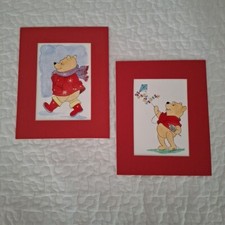 2 Hand Painted Winnie The Pooh