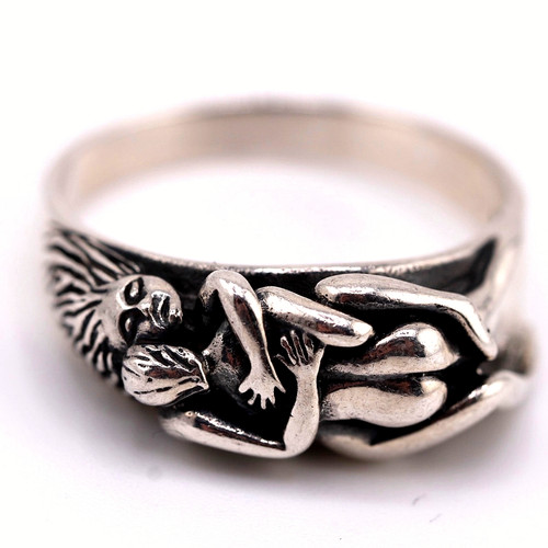 Anello uomo vintage argento - vintage,