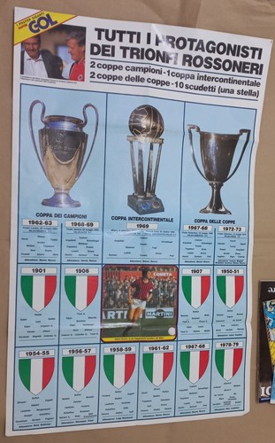 Poster supergol milan - tutti, i