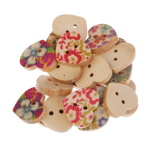 20pcs fori forma di cuore - forma,