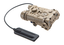 WADSN torcia anpeq puntatore NGAL Illuminator Laser Module Red polimero TAN FDE