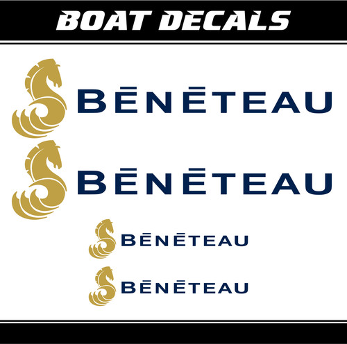 Aufkleber beneteau boot - beneteau,