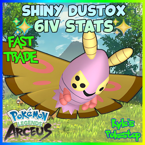 6iv shiny dustox - 🌟shiny🌟,
