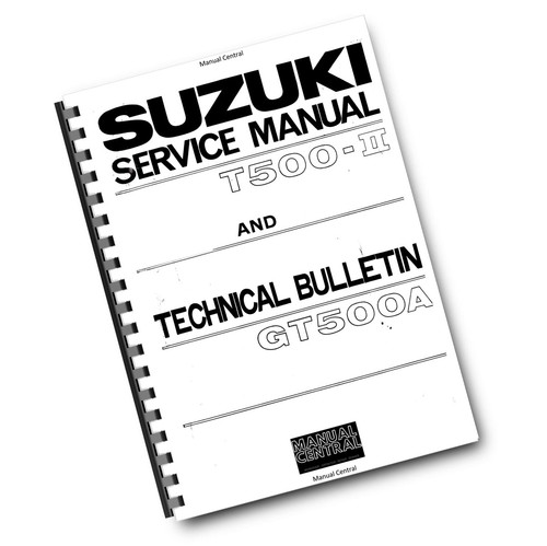 Suzuki t500 manuale - suzuki,