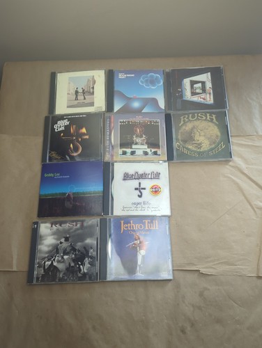 Lot progressive rock - 10, cd