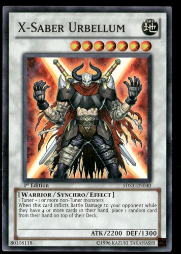 Saber urbellum starter deck - x-saber,