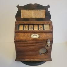 Early MILLS LITTLE PERFECTION 1 Centesimo Moneta Op Sigaro STIMOLATORE COMMERCIALE -FUNZIONA-