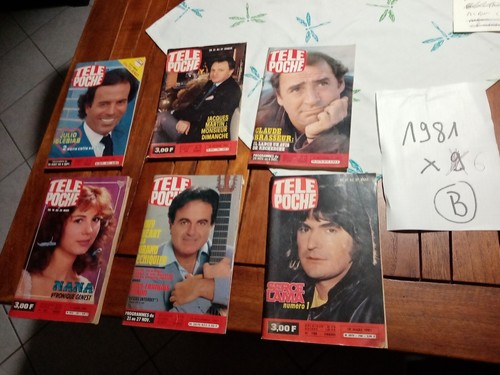 Lot magazines télé poche - ,