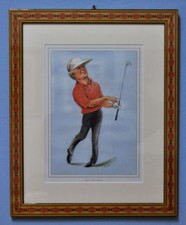 BEN CRENSHAW - GOLF PRINT -