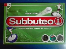 Gioco in scatola SUBBUTEO Derby edition l'evoluzione del gioco da tavolo calcio
