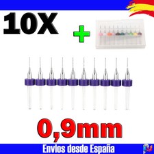 10x Micro brocas 0.9mm CNC PCB