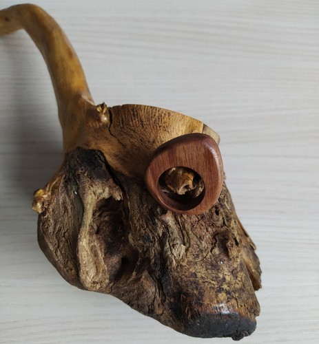 Anello legno fatto mano - legno, a