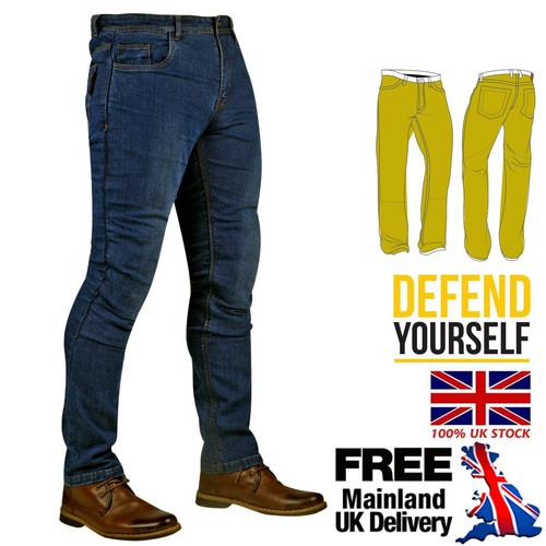 Jeans moto uomo moto pantalone