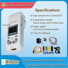 Macchina ECG/ECG a 1 canale 12