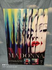 MADONNA display-cardboard  promo MDNA 70x100 + OTHERS RARITY Italy