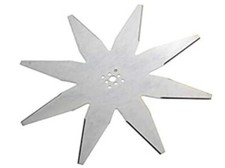 Lama 8 punte da 25 cm