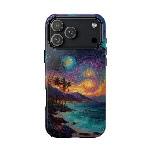 Phone ink tropical beach - phone,