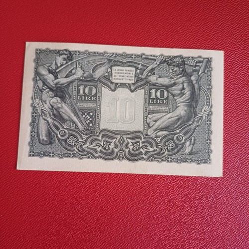 Vecchia banconota lire - banconota, 10