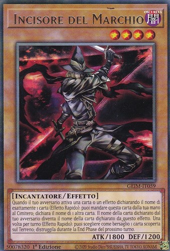 Carta incisore del - oh,