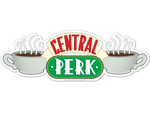 Central perk friends cutout - central, da
