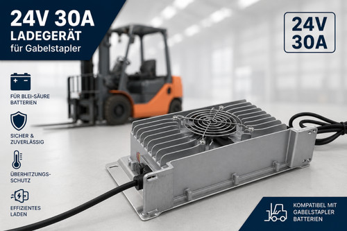Caricabatteria 24v 30a ip66 - 24v,