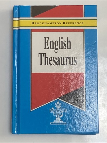 English thesaurus - english, by