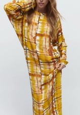 ZARA ABITO MIDI STAMPATO