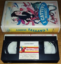 vhs Disney I CATTIVI (Cod