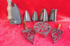 5 Molto vecchio Ferro da Stiro 3 Bügeleisenständer, Stiro, Totale Oltre 9,7kg