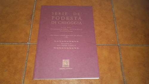 Mons gradenigo serie - gradenigo, de'