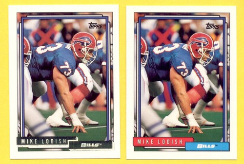1992 topps mike lodish - 1992,