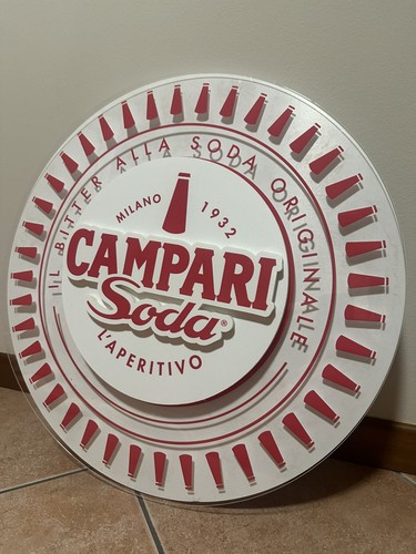 Insegna pubblicitaria campari - pubblicitaria,