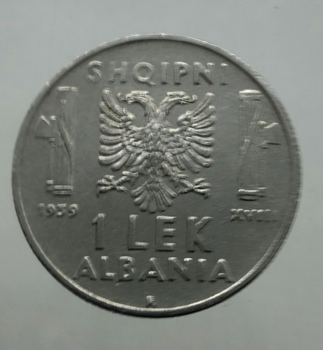 Lek 1939 magnetico albania - 1,