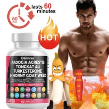 Fadogia Agrestis, Erba da Capra Turkesterone e Cornea, Supporto Energia, 30/60/120ct