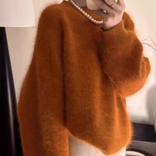 Simil Visone Felpa Donna Caldo