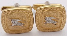 Gemelli Burberry tono oro