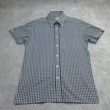Camicia Brutus uomo media blu