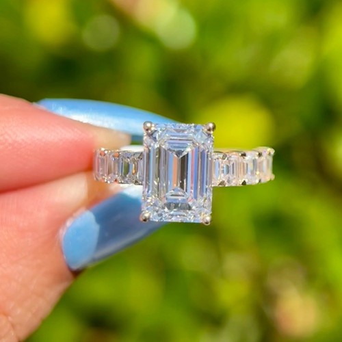 Anello fidanzamento con - anello, di