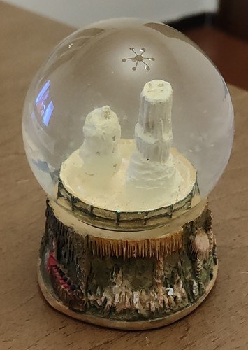 Palla vetro neve souvenir - palla,