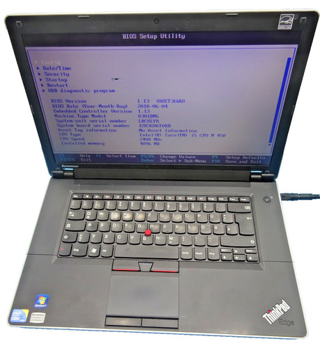 Notebook lenovo thinkpad edge - notebook,
