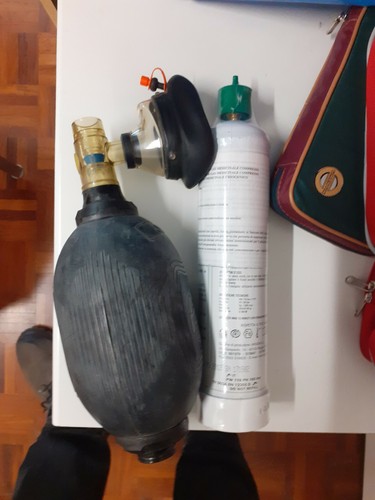 Maschera ambu con bombola - maschera,