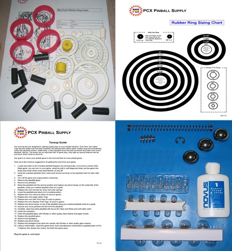 Kit messa punto flipper - messa,