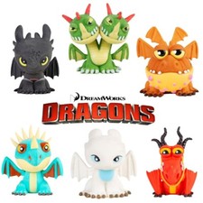 HOW TO TRAIN YOUR DRAGON-3D PUZZLE ERASER GOMMA-DRAGO IN SCATOLA A SORPRESA-5CM