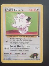 Carte Pokemon Erika's Clefairy 25/132 Set Gym Heroes Rare 