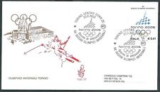 2002 ITALIA FDC VENETIA 1137 OLIMPIADI INVERNALI TORINO NO TIMBRO ARRIVO - CG